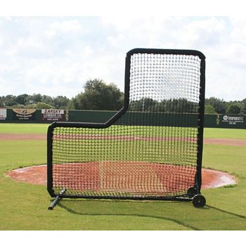 Muhl Tech Pro Baseball L-Screen with Padded Frame | Baseball Express